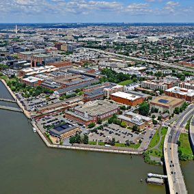 Navy Yard REDBRICK LMD Aerial #7564 053024 Lkg NW